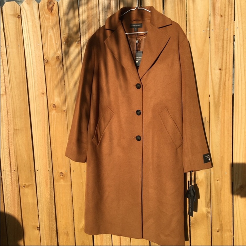Katherine kelly cashmere coat